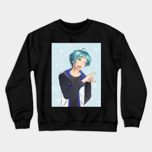 Ensemble Stars Kanata Half Heart Crewneck Sweatshirt